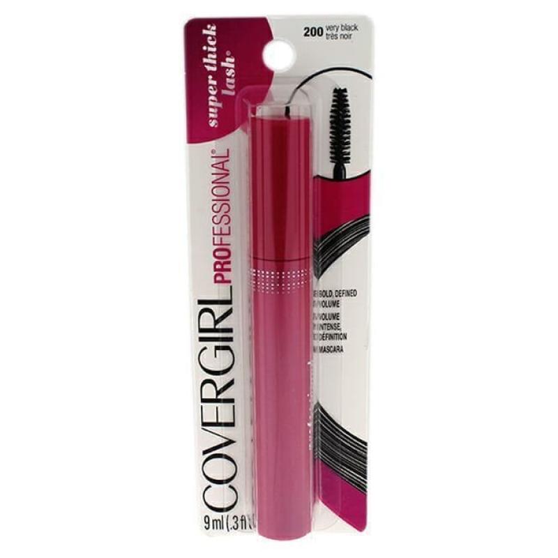 Professional Super Thick Lash Mascara - # 200 Very Black by CoverGirl for Women - 0.3 oz Mascara