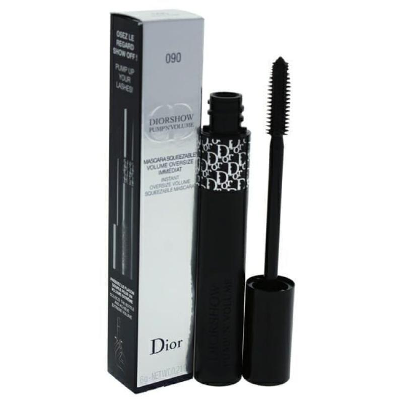 Diorshow Pump N Volume Mascara - # 090 Black Pump by Christian Dior for Women - 0.21 oz Mascara