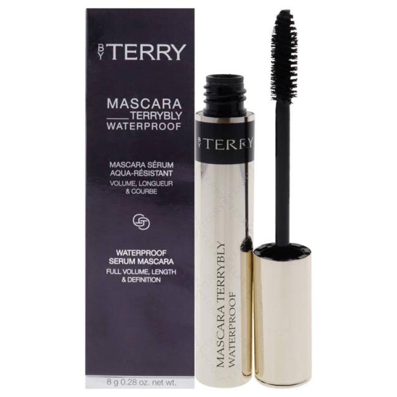 Mascara Terrybly Waterproof - 1 Black by By Terry for Women - 0.28 oz Mascara