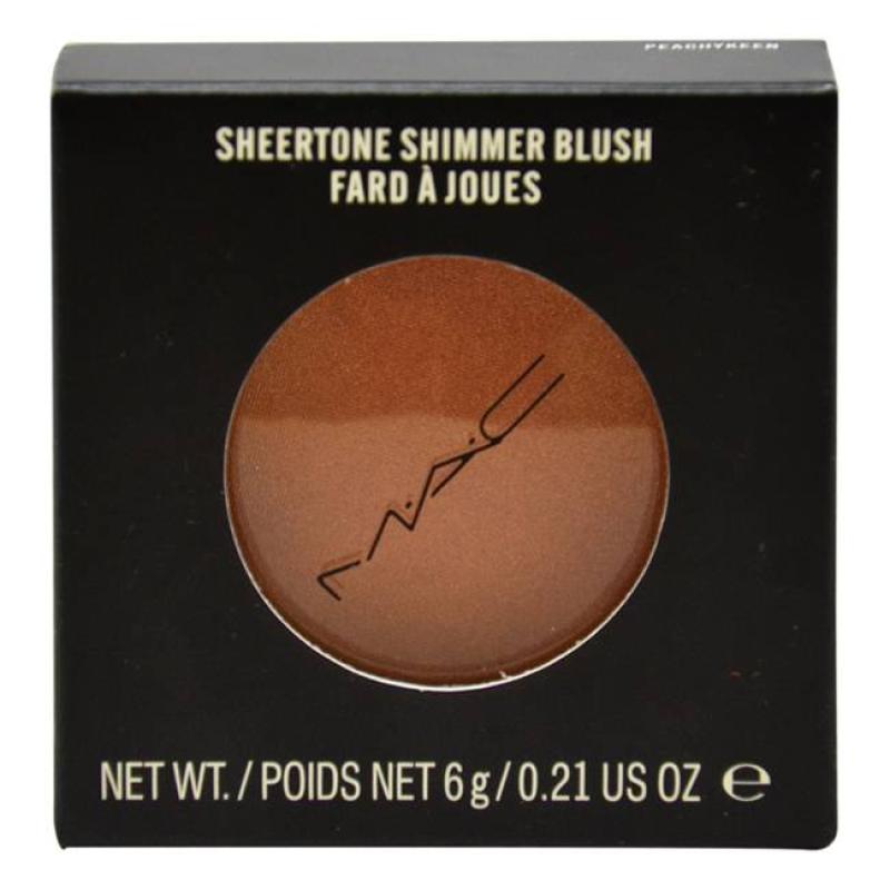 Sheertone Shimmer Blush - Peachykeen by MAC for Women - 0.21 oz Powder Blush