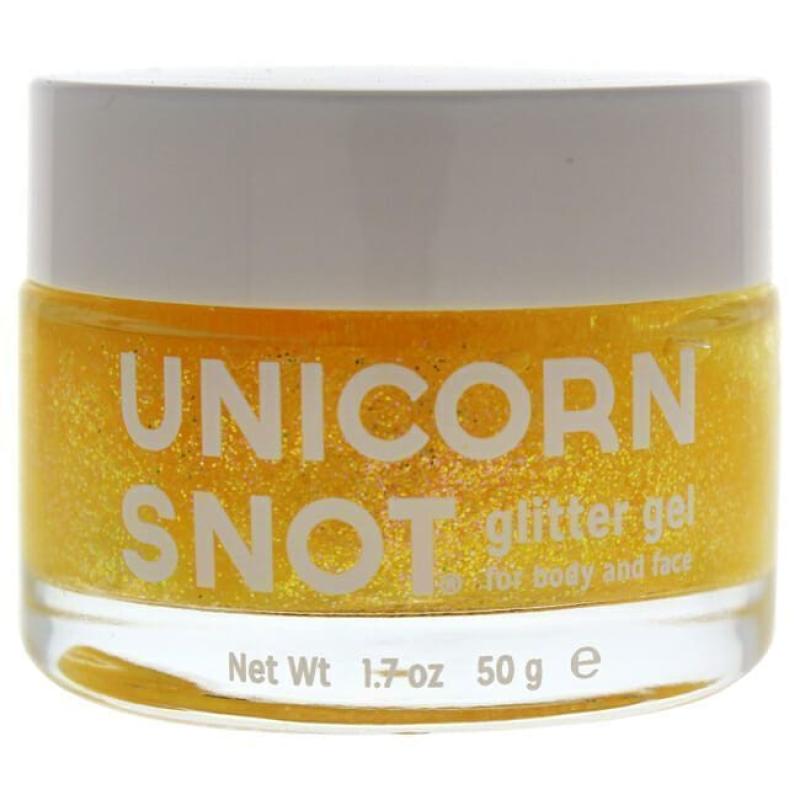 Glitter Gel for Body and Face - Gold by Unicorn Snot for Women - 1.7 oz Gel