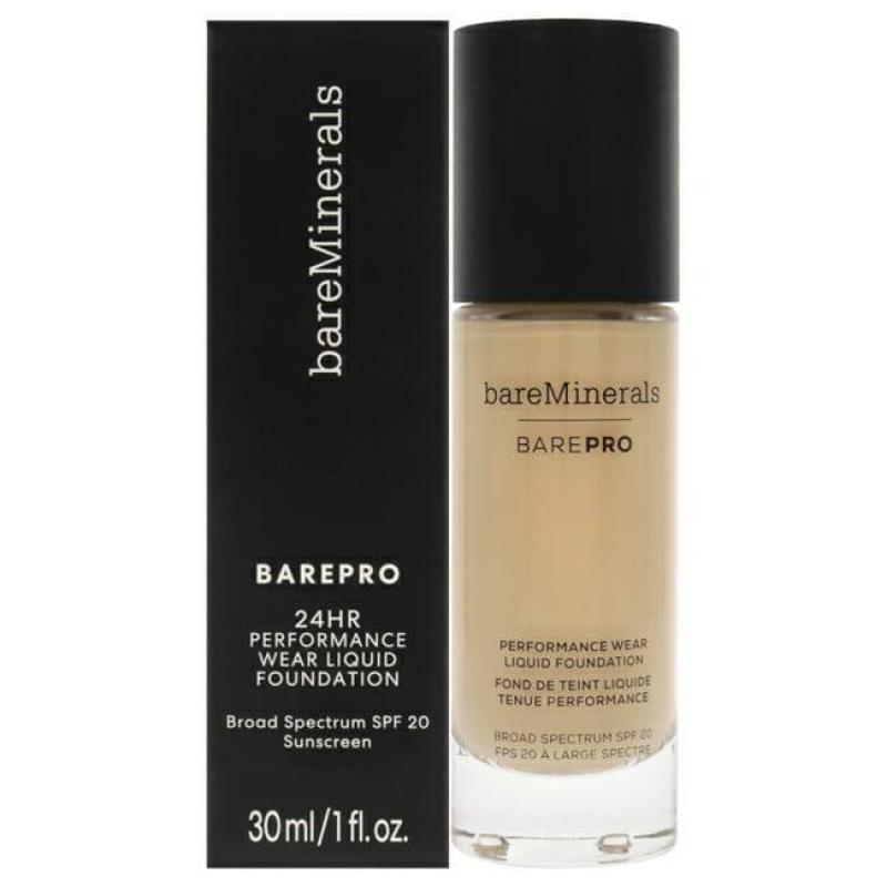 Barepro Performance Wear Liquid Foundation SPF 20 - 12 Warm Natural by bareMinerals for Women - 1 oz Foundation