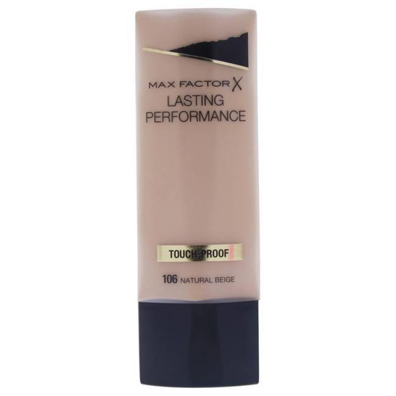 Lasting Performance Long Lasting Foundation - 106 Natural Beige by Max Factor for Women - 1.18 oz Foundation