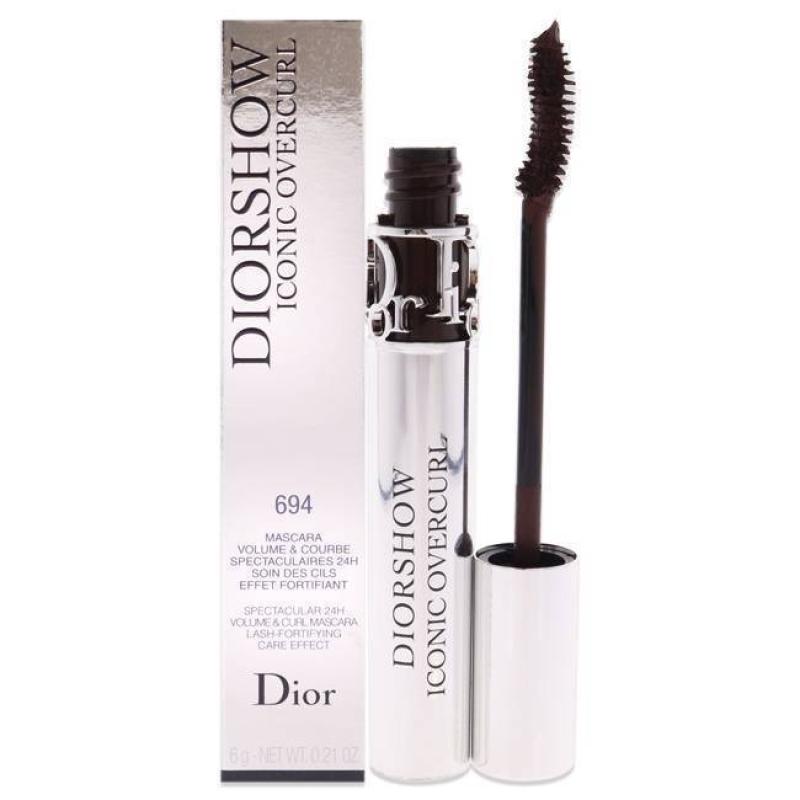 Diorshow Iconic Overcurl Mascara - # 694 Brown by Christian Dior for Women - 0.33 oz Mascara