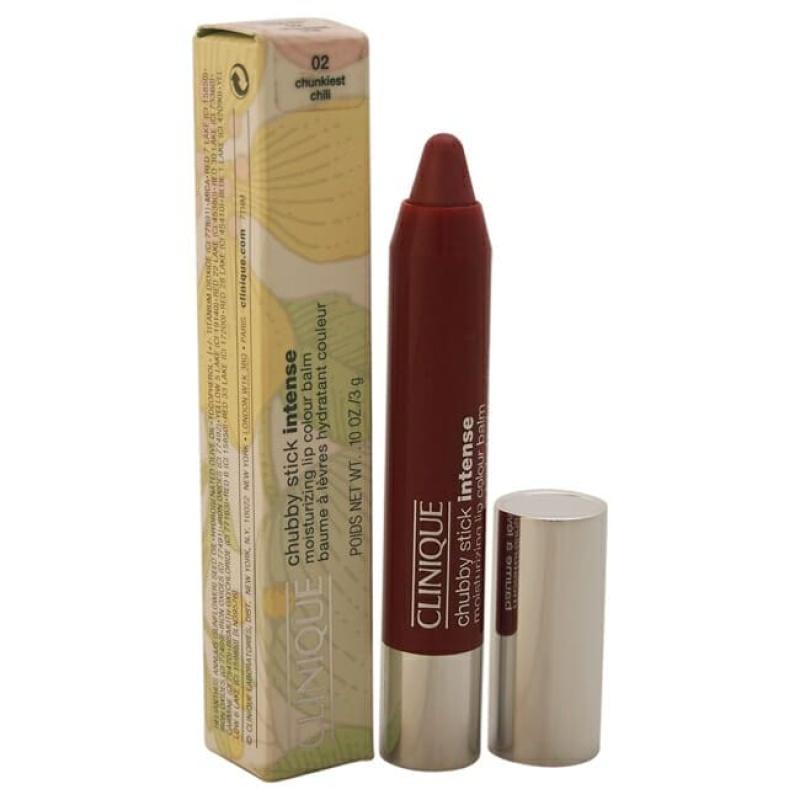 Chubby Stick Intense Moisturizing Lip Colour Balm - 02 Chunkiest Chili by Clinique for Women - 0.1 oz Lipstick