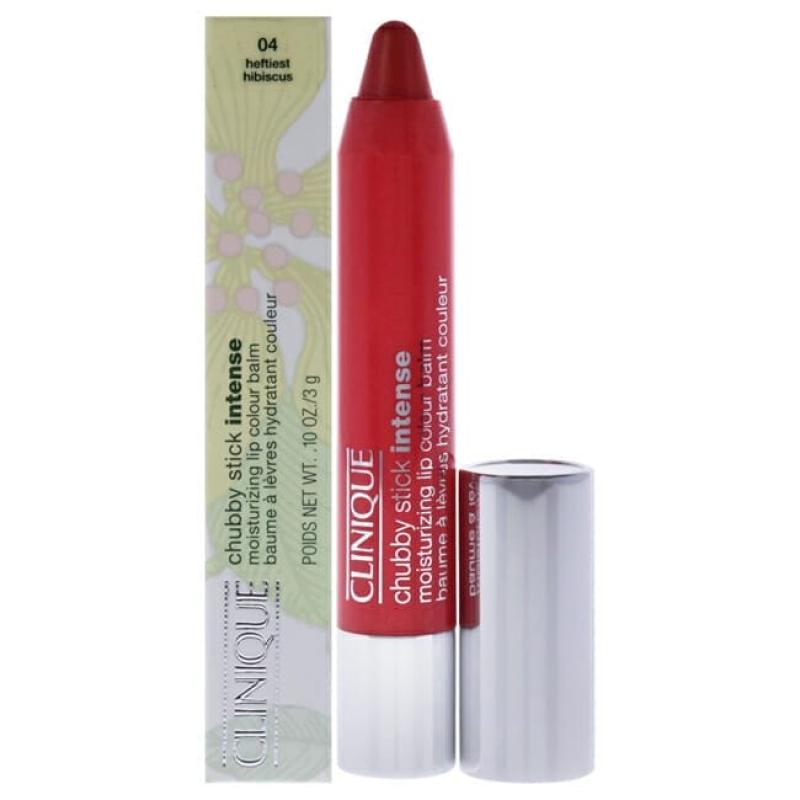 Chubby Stick Intense Moisturizing Lip Colour Balm - 04 Heftiest Hibiscus by Clinique for Women - 0.1 oz Lipstick