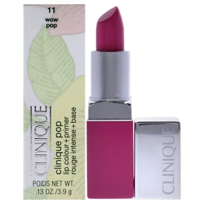 Clinique Pop Lip Colour Plus Primer - 11 Wow Pop by Clinique for Women - 0.13 oz Lipstick