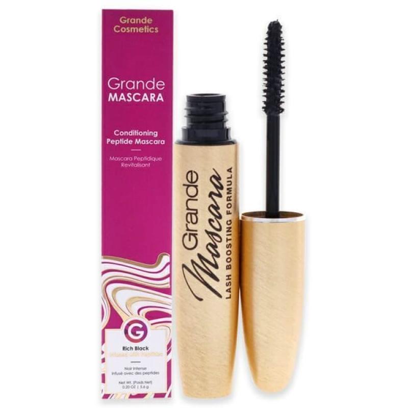 GrandeMASCARA Conditioning Peptide Mascara - Black by Grande Cosmetics for Women - 0.20 oz Mascara