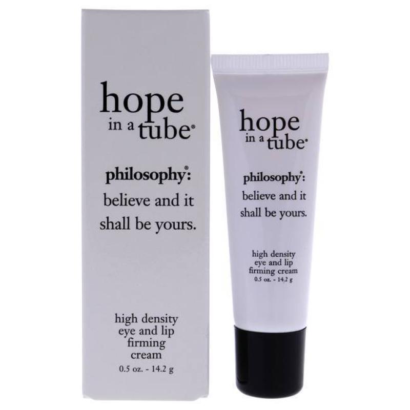 Hope In a Tube High-Density Eye and Lip Firming Cream by Philosophy for Women - 0.5 oz Cream