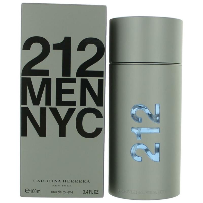 212 By Carolina Herrera, 3.4 Oz Eau De Toilette Spray For Men