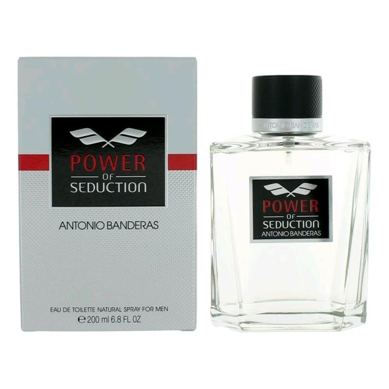 Power Of Seduction By Antonio Banderas, 6.8 Oz Eau De Toilette Spray For Men