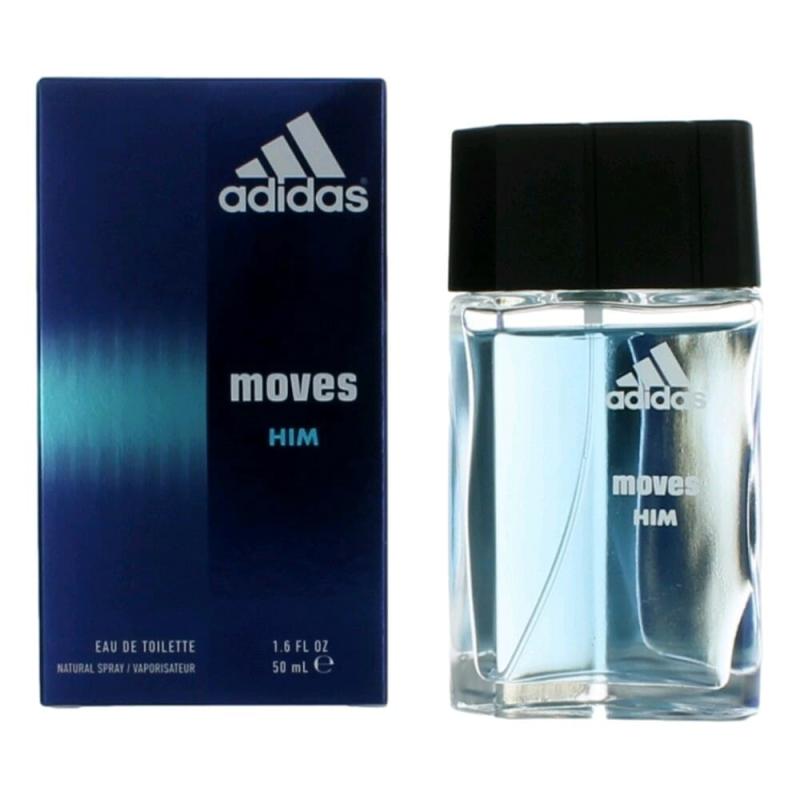 Adidas Moves By Adidas, 1.6 Oz Eau De Toilette Spray For Men