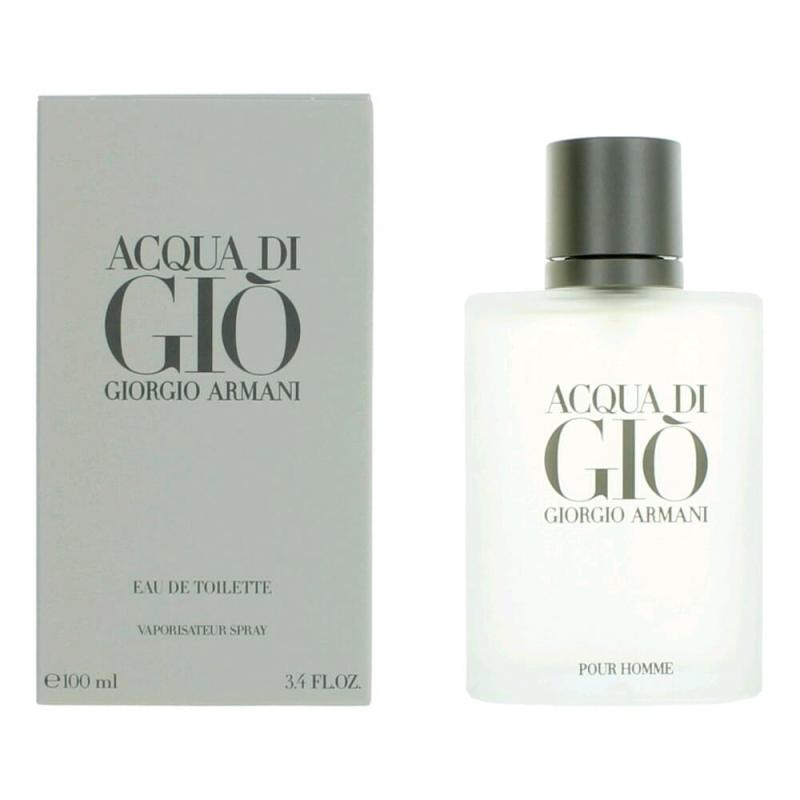 Acqua Di Gio By Giorgio Armani, 3.4 Oz Eau De Toilette Spray For Men