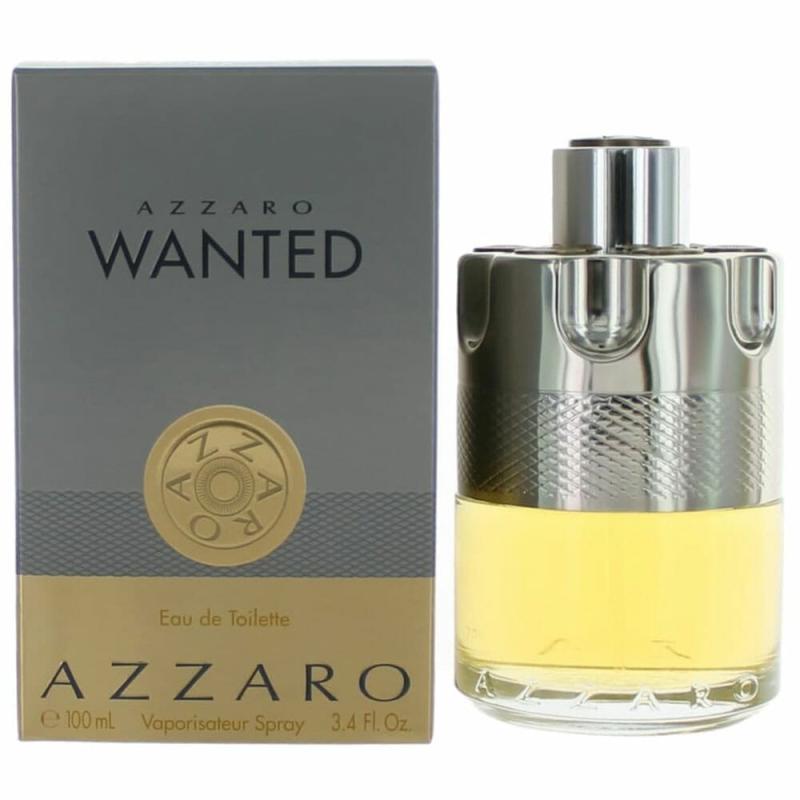 Azzaro Wanted By Azzaro, 3.4 Oz Eau De Toilette Spray For Men