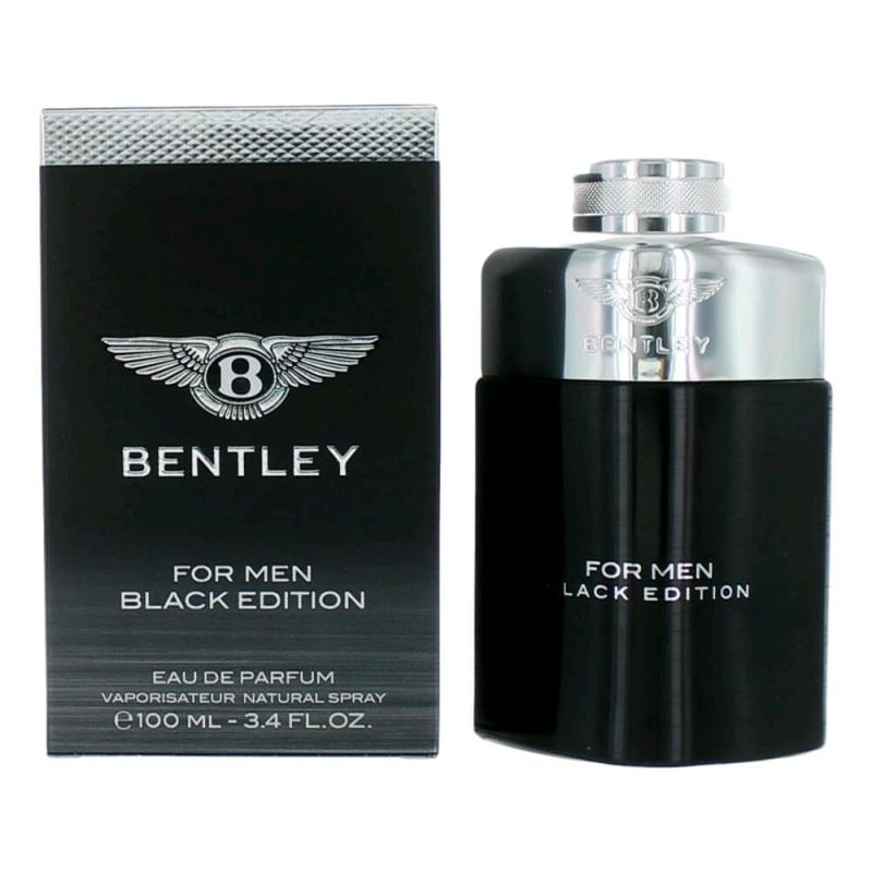 Bentley Black Edition By Bentley, 3.4 Oz Eau De Parfum Spray For Men