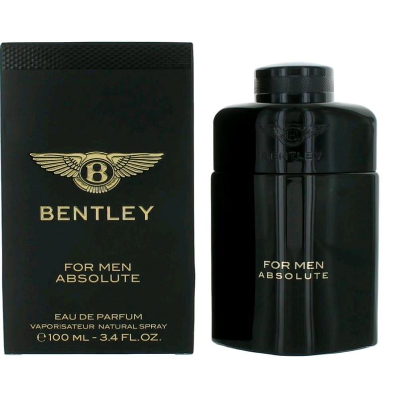 Bentley Absolute By Bentley, 3.4 Oz Eau De Parfum Spray For Men