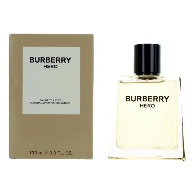 Burberry Hero By Burberry, 3.4 Oz Eau De Toilette Spray For Men