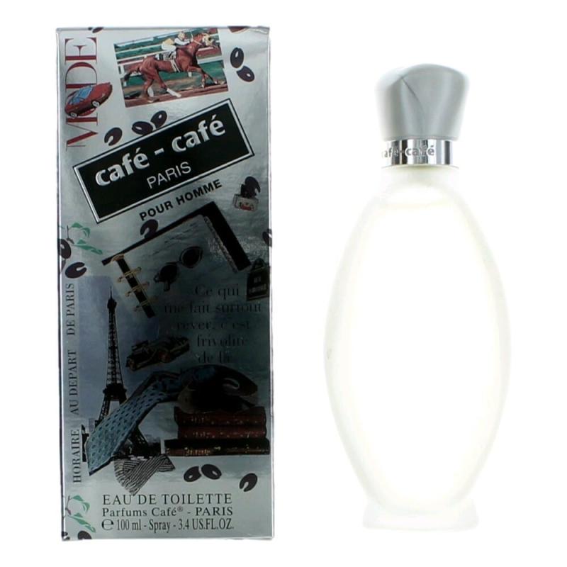 Cafe Cafe Paris By Cafe, 3.4 Oz Eau De Toilette Spray For Men