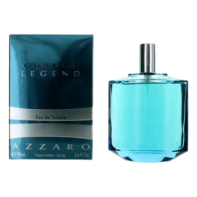 Chrome Legend By Azzaro, 2.6 Oz Eau De Toilette Spray For Men