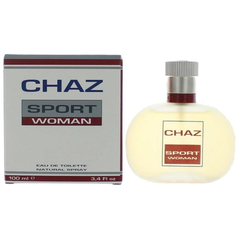 Chaz Sport Woman By Chaz, 3.4 Oz Eau De Toilette Spray For Women