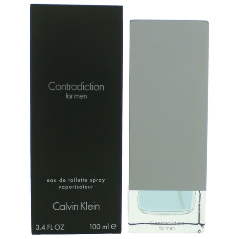 Contradiction By Calvin Klein, 3.4 Oz Eau De Toilette Spray For Men