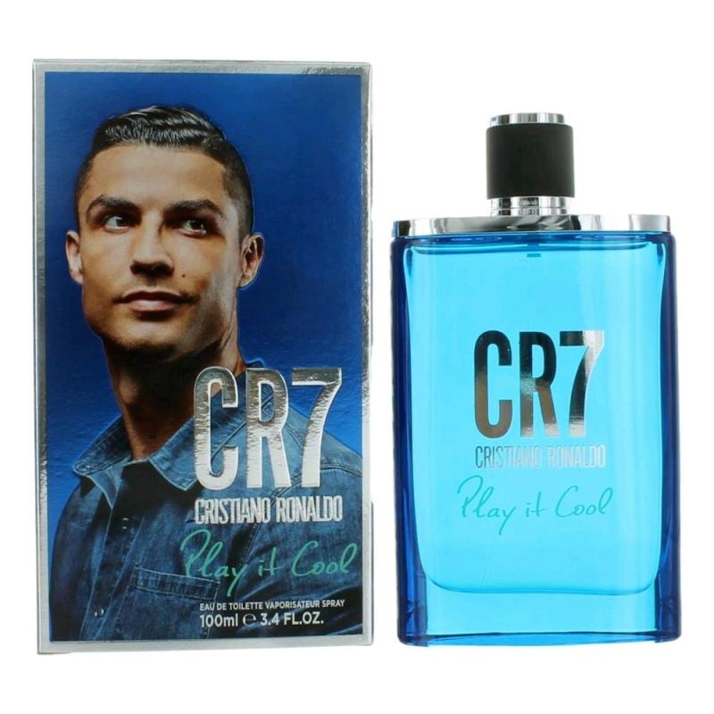 Cr7 Play It Cool By Cristiano Ronaldo, 3.4 Oz Eau De Toilette Spray For Men