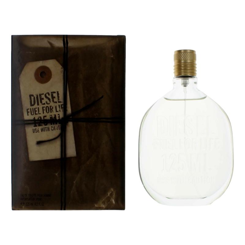 Diesel Fuel For Life By Diesel, 4.2 Oz Eau De Toilette Spray For Men