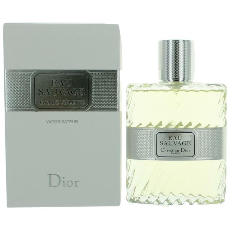 Eau Sauvage By Christian Dior, 3.4 Oz Eau De Toilette Spray For Men