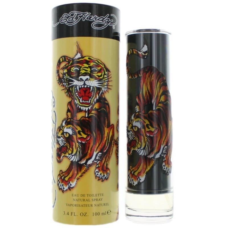 Ed Hardy By Christian Audigier, 3.4 Oz Eau De Toilette Spray For Men