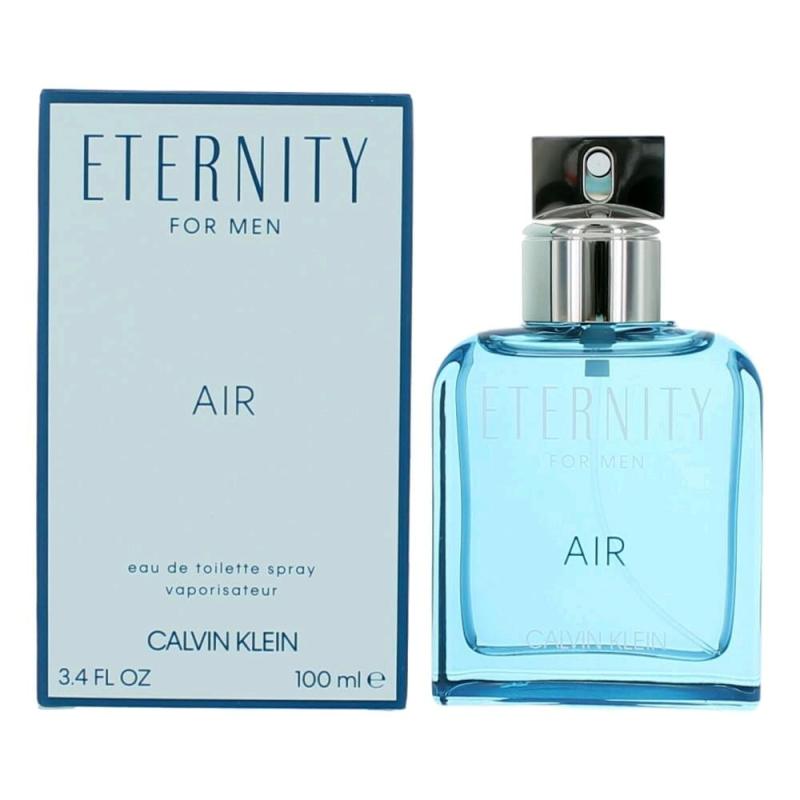 Eternity Air By Calvin Klein, 3.4 Oz Eau De Toilette Spray For Men