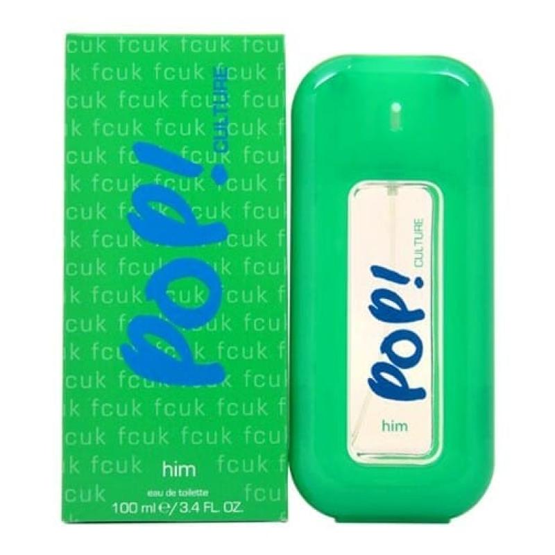 Fcuk Pop Culture By French Connection, 3.4 Oz Eau De Toilette Spray For Men