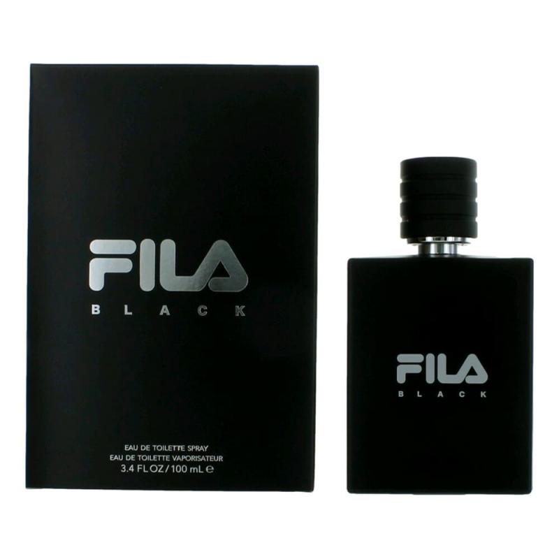 Fila Black By Fila, 3.4 Oz Eau De Toilette Spray For Men