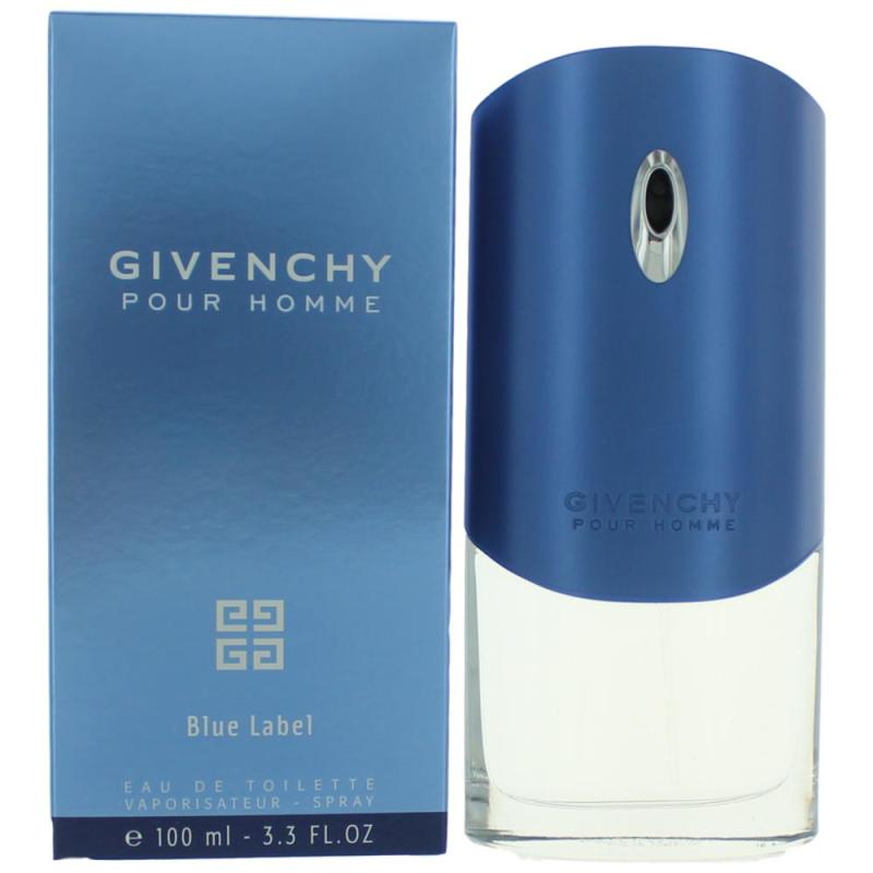 Givenchy Pour Homme Blue Label By Givenchy, 3.3 Oz Eau De Toilette Spray For Men