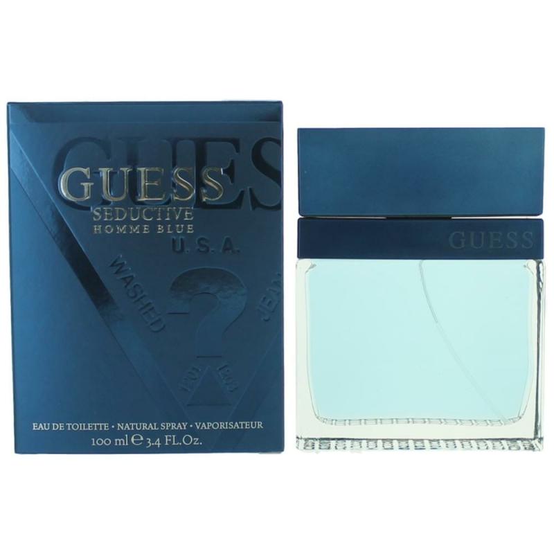 Guess Seductive Homme Blue By Guess, 3.4 Oz Eau De Toilette Spray For Men