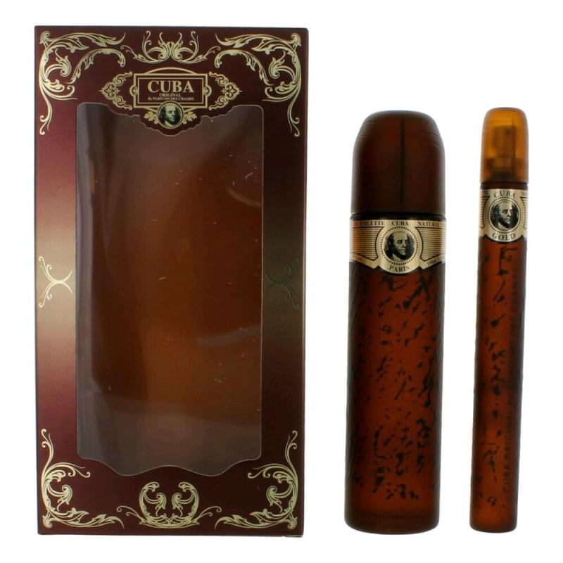 Cuba Gold By Cuba, 2 Piece Gift Set For Men