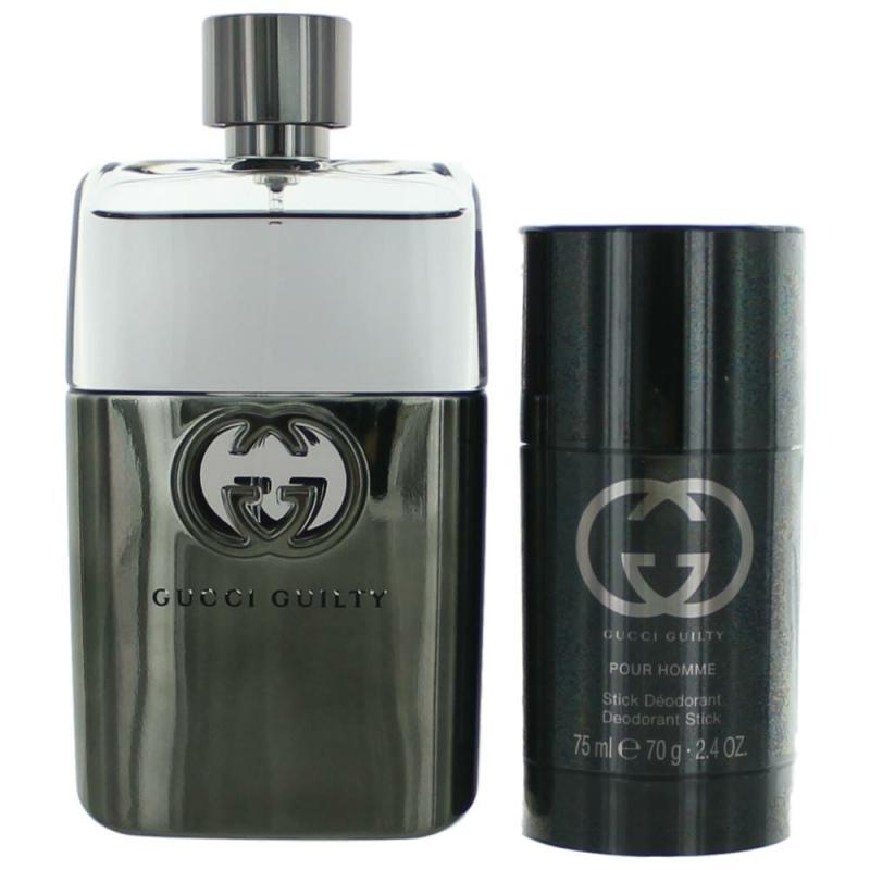 Gucci Guilty Pour Homme By Gucci, 2 Piece Gift Set For Men