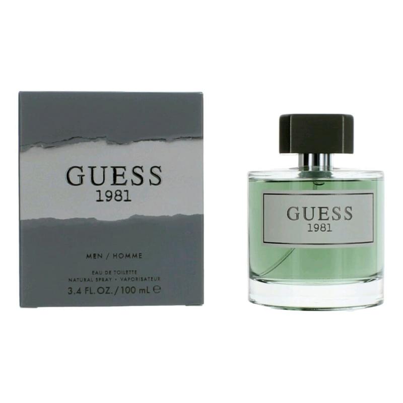 Guess 1981 By Guess, 3.4 Oz Eau De Toilette Spray For Men