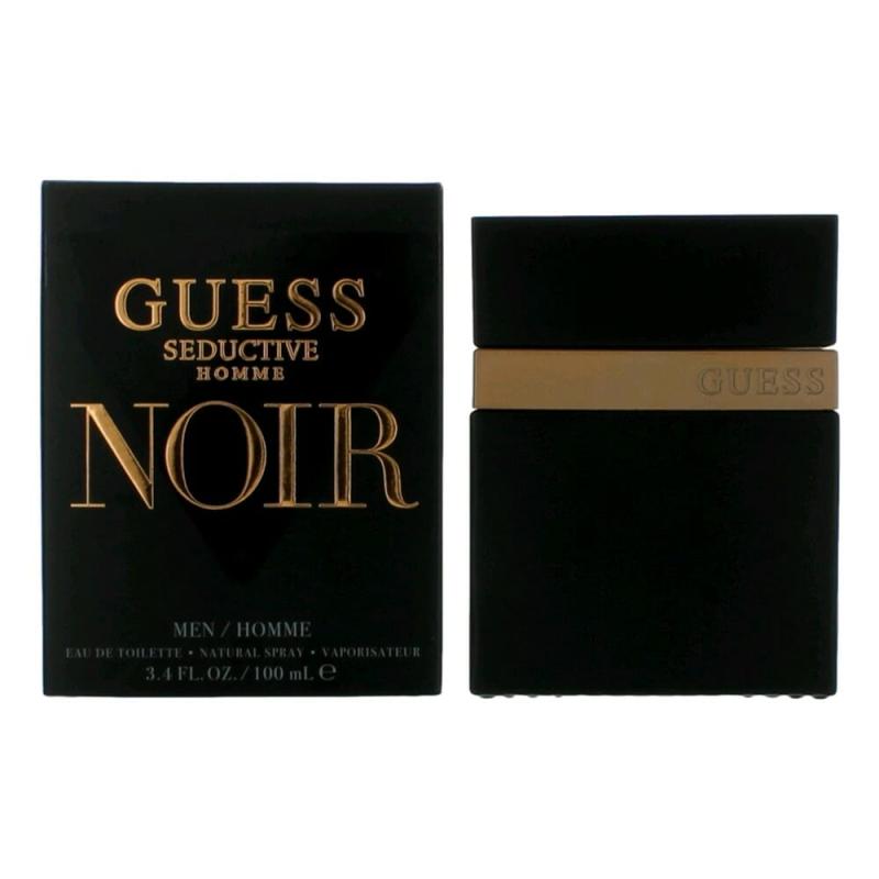 Guess Seductive Noir By Guess, 3.4 Oz Eau De Toilette Spray For Men