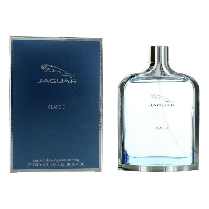 Jaguar Classic Blue By Jaguar, 3.4 Oz Eau De Toilette Spray For Men