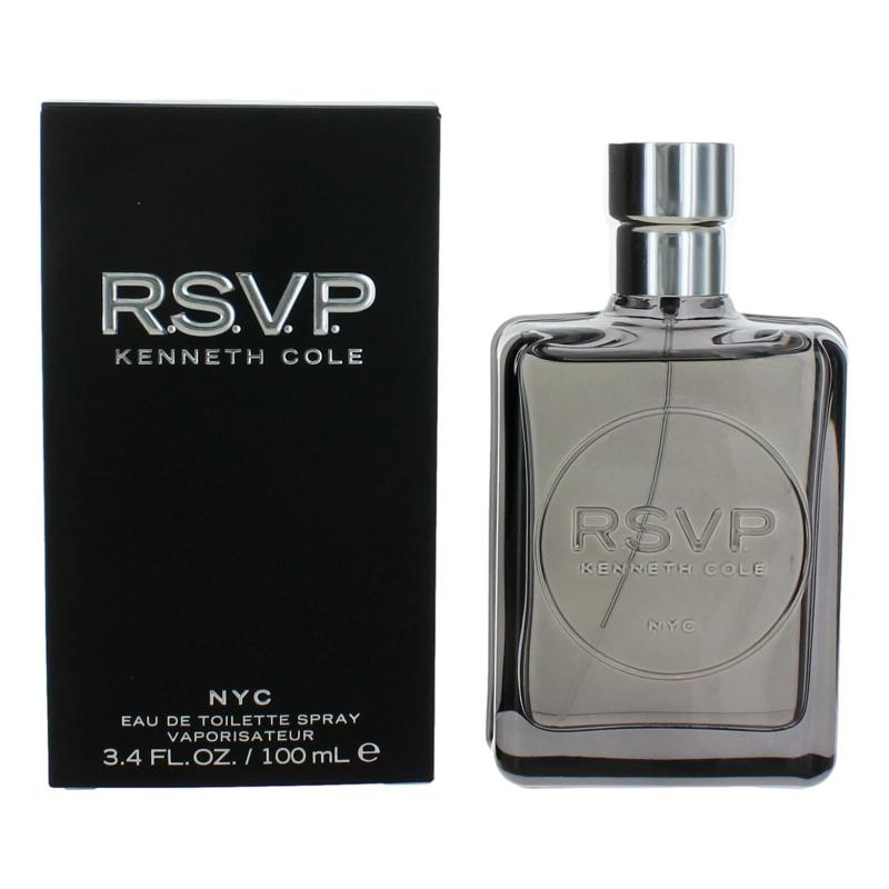 Rsvp By Kenneth Cole, 3.4 Oz Eau De Toilette Spray For Men