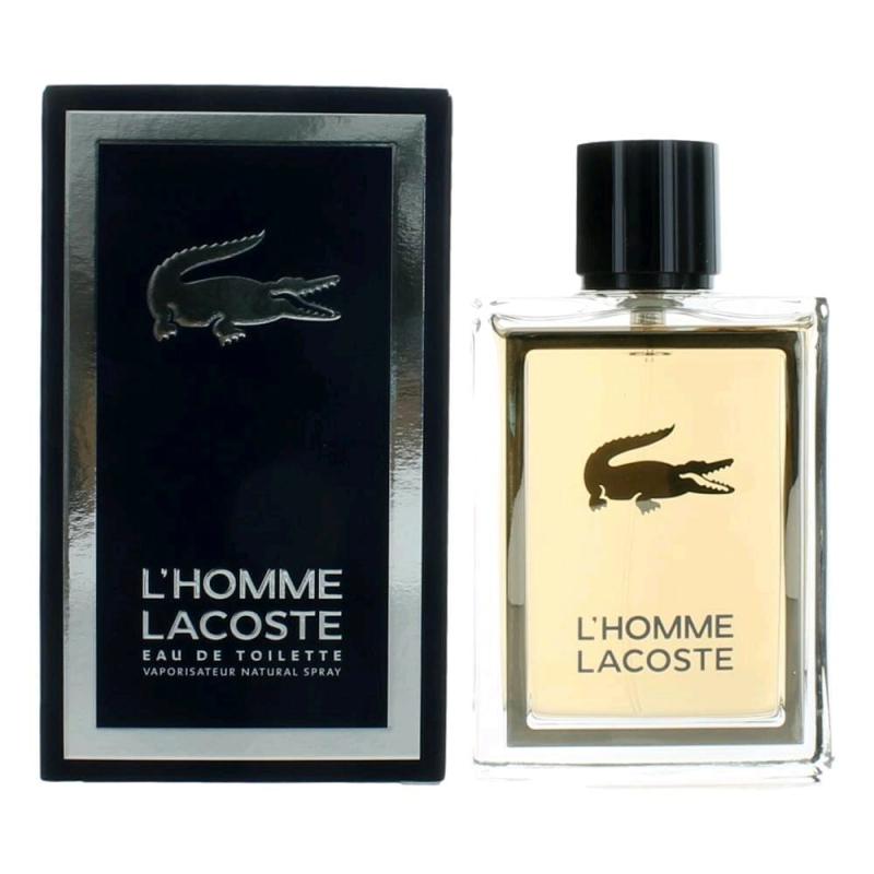 Lacoste L'Homme By Lacoste, 3.4 Oz Eau De Toilette Spray For Men