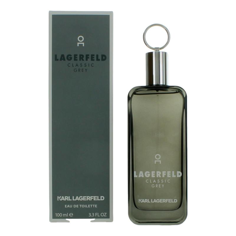 Lagerfeld Classic Grey By Karl Lagerfeld, 3.3 Oz Eau De Toilette Spray For Men