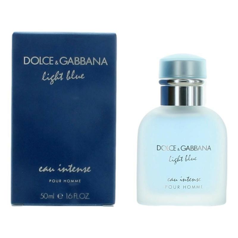 Light Blue Eau Intense By Dolce &amp; Gabbana, 1.6 Oz Eau De Parfum Spray For Men