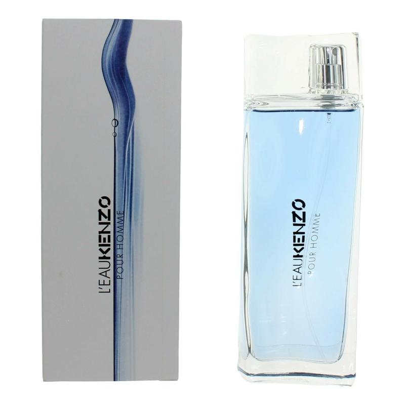 L'Eau Kenzo Pour Homme By Kenzo, 3.4 Oz Eau De Toilette Spray For Men