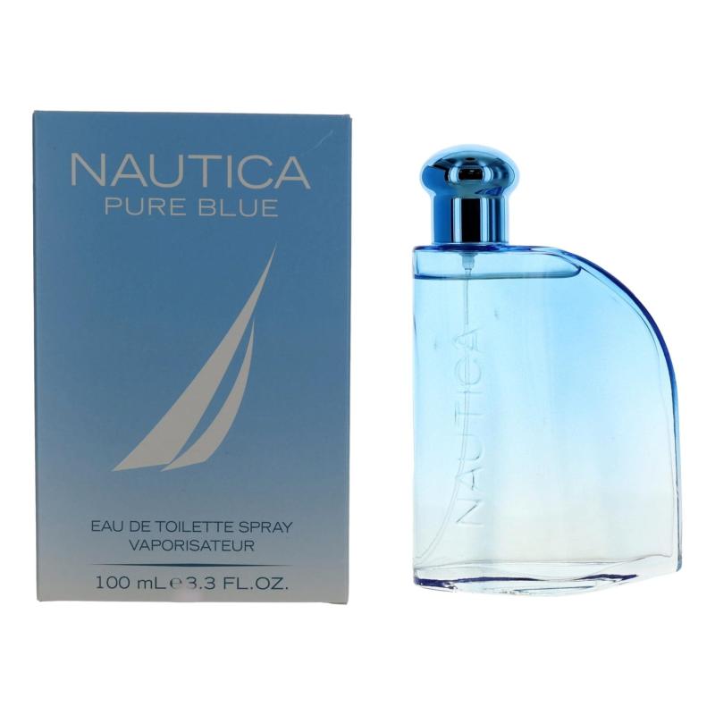 Nautica Pure Blue By Nautica, 3.3 Oz Eau De Toilette Spray For Men