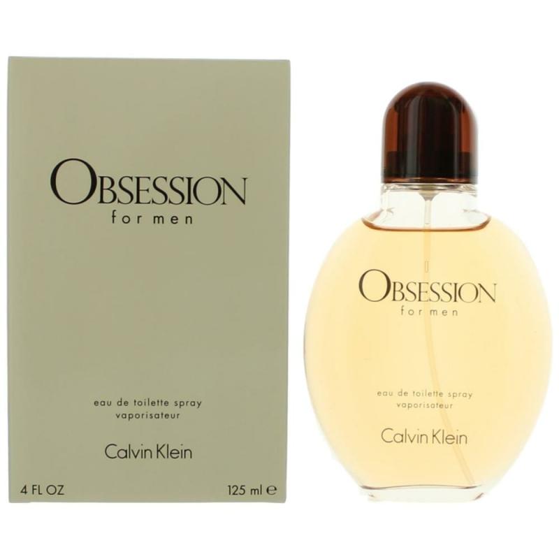 Obsession By Calvin Klein, 4 Oz Eau De Toilette Spray For Men