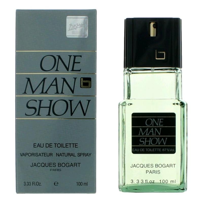 One Man Show By Jacques Bogart, 3.4 Oz Eau De Toilette Spray For Men