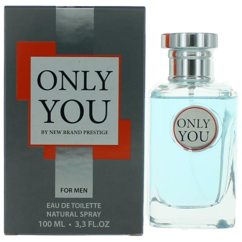 Only You By New Brand, 3.4 Oz Eau De Toilette Spray For Men