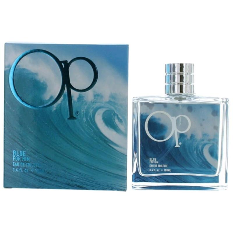 Op Blue For Him By Ocean Pacific, 3.4 Oz Eau De Toilette Spray For Men