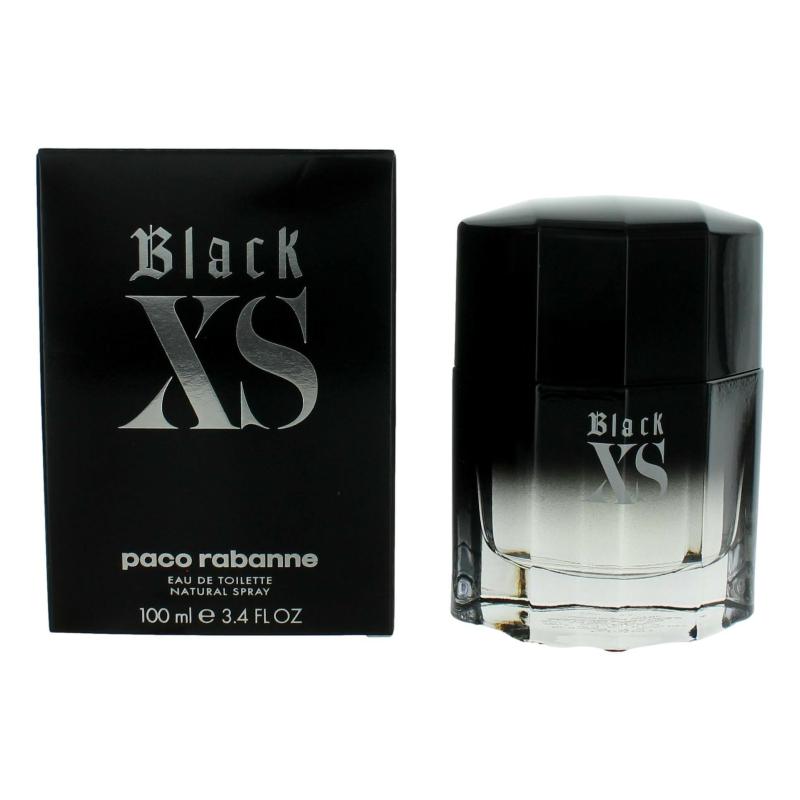 Black Xs By Paco Rabanne, 3.4 Oz Eau De Toilette Spray For Men